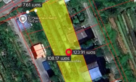 ขายที่ดิน - ขายที่ดิน1ไร่194.5ตร.วา ติดถนนผู้ใหญ่อุดม ศาลากลาง บางกรวย นนทบุรี พื้นที่สีเหลือง