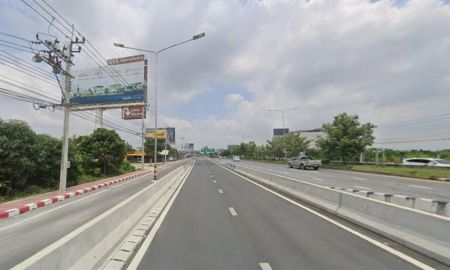 ขายที่ดิน - ขายที่ดินแปลงใหญ่ ถมแล้ว หน้ากว้างติดถนน ใกล้โรงเรียนนานาชาติสิงคโปร์นนทบุรี