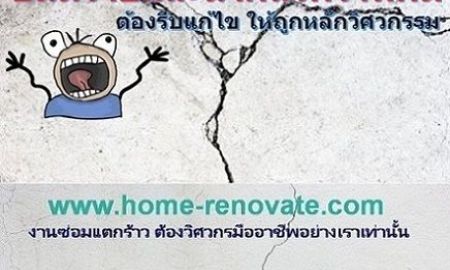 ขายทาวน์เฮาส์ - รับซ่อมแซม บ้าน อาคาร หาช่างซ่อมบ้าน ซ่อมบ้าน ทรุด แตกร้าว ปรับปรุงแก้ไข