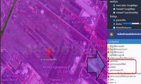 ขายที่ดิน - ที่ดินสีม่วง ถนนบางนาตราด กม.35 วัดพิมพาวาส เนื้อที่ 30 ไร่ สร้างโรงงานได้ ไร่ละ 6 ล้าน บางบ่อ สมุทรปราการ