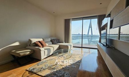 ขายคอนโด - ขายคอนโดริมน้ำ 107 ตร.ม. 2 นอน 2 น้ำ ชั้นสูงวิวแม่น้ำ ตกแต่งดี ขายเพียง 13 ล้านบาท