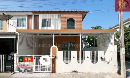 ขายทาวน์เฮาส์ - ขายทาวน์เอ้าส์หลังมุม รีโนเวทใหม่ สวยเกินราคา พฤกษา 106/1 บางปู-ตำหรุ