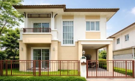 ให้เช่าบ้าน - บ้านมุม 56 ตร.ว. 230 ตร.ม. บ้านเดี่ยว 2 ชั้น 3 นอน 2 น้ำ เทพารักษ์-วงแหวน ใกล้ BTS เทพารักษ์ 1.8 กม. ตลาดแพรกษา 1.6 กม.