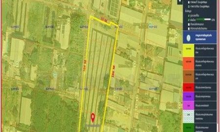 ขายที่ดิน - ที่ดิน ทำเลถนนกรุงเทพกรีฑา ซอย33 เนื้อที่ 4-3-97.1 ไร่ ผังสีเหลือง สะพานสูง กรุงเทพมหานคร