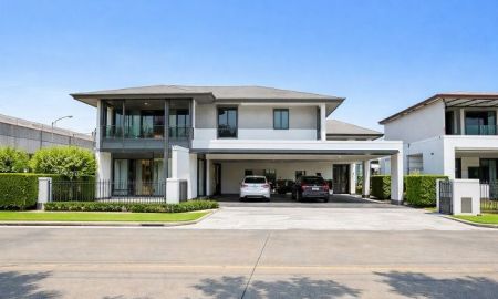 ให้เช่าบ้าน - ใกล้ตลาดออเงิน 1 กม. 72 ตร.วา. 288 ตร.ม. บิ๊กซี ฟู้ดเพลส สุขาภิบาล5 500ม. บ้านเดี่ยว 2 ชั้นฟังก์ชันครบ 4 นอน 5 น้ำ