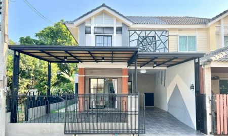 ขายทาวน์เฮาส์ - ขายทาวน์โฮม 2 ชั้น หลังมุม หมู่บ้านพฤกษาวิลล์ 50/2 รามคำแหง (ซ.มิสทีน) เนื้อที่ 34.8 ตารางวา 4 ห้องนอน แขวงราษฎร์พัฒนา เขตสะพานสูง กรุงเทพมหานคร