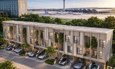 ให้เช่าทาวน์เฮาส์ - ARL ลาดกระบัง 900 ม. รอยัลลาดกระบังกอล์ฟ จอดรถ2-3คัน ทาวน์โฮม 3 ชั้น กว้าง 5.5 เมตร 3-4นอน 4 น้ำ 20 ตร.ว. 240 ตร.ม. สุวรรณภูมิ