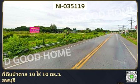 ขายที่ดิน - ที่ดินป่าตาล 10 ไร่ 10 ตร.ว. ลพบุรี ใกล้พระปรางค์สามยอด