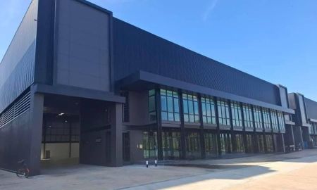 ให้เช่าโรงงาน / โกดัง - โกดังให้เช่า คลังสินค้าให้เช่า พร้อมสำนักงาน ติดถนนเทพารักษ์ กม. 24 บางเสาธง สมุทรปราการ