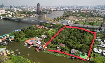 ขายที่ดิน - ขายที่ดินเปล่า 10 ไร่ 3 งาน 78.5 ตร.ว. ใต้สะพานมหาเจษฎาบดินทร์