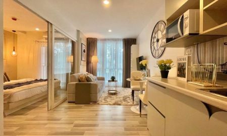 ให้เช่าคอนโด - ให้เช่าคอนโดเดอะ คีย์ อุดมสุข ชั้น2 วิวสระน้ำ 30 ตารางเมตร