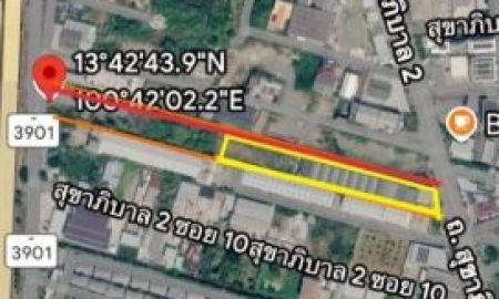 ให้เช่าที่ดิน - ให้เช่าที่ดินใกล้มอเตอร์เวย์ที่ดินติดถนนสุขาภิบาล2ทำเลดีมาก เหมาะสำหรับทำออฟฟิส ฯลฯ