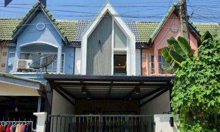 ขายทาวน์เฮาส์ - ขาย บ้านตะวันนา จตุโชติ 12 ออเงิน สายไหม ตกแต่งใหม่