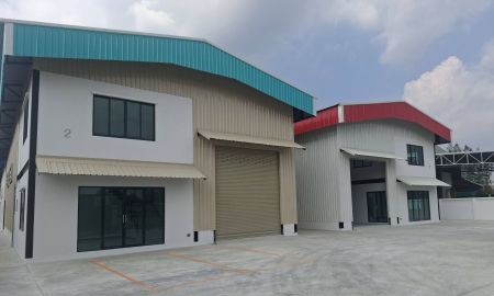 ให้เช่าโรงงาน / โกดัง - โกดังให้เช่า พร้อมสำนักงาน 2 ชั้น ถนนไอยรา ใกล้ตลาดไท ตำบลคลองสอง อำเภอคลองหลวง จังหวัดปทุมธานี