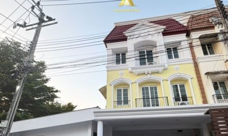 ให้เช่าทาวน์เฮาส์ - ให้เช่าทาวน์โฮม 3 ชั้น หลังริม เนื้อที่ 46 ตร.ว. เออเบิน สาทร ติดถนนราชพฤกษ์ ใกล้รถไฟฟ้าบางหว้า