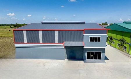 ขายโรงงาน / โกดัง - โกดังพร้อมออฟฟิศสร้างสไตล์โมเดิร์น หรือแบบที่ลูกค้าเลือกสร้างตามต้องการ เริ่มต้นเพียง 1.75 ล้านบาท