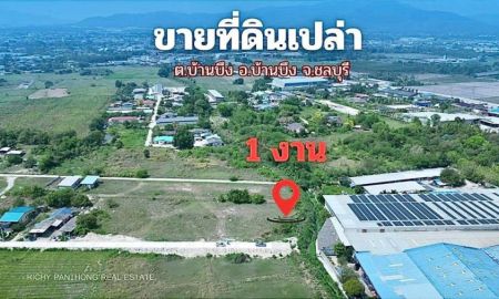 ขายที่ดิน - ขายที่ดินเปล่า 1 งาน ต.บ้านบึง อ.บ้านบึง จ.ชลบุรี