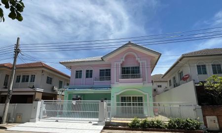 ขายบ้าน - ขายบ้านเดี่ยว 2ชั้น หมู่บ้านภัสสร19 รีโนเวทใหม่ ทำเลดี อยู่ถนนเมนของโครงการ