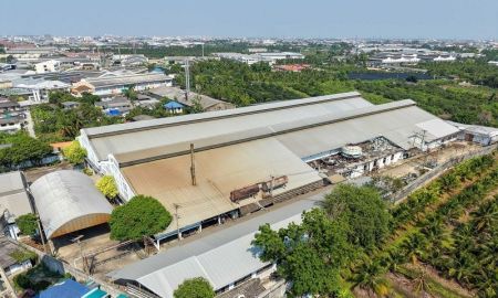 ให้เช่าโรงงาน / โกดัง - ให้เช่าโรงงานอุตสาหกรรมพื้นที่สีม่วงอ้อมใหญ่ สามพราน เนื้อที่ 17 ไร่