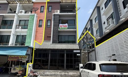 ขายอาคารพาณิชย์ / สำนักงาน - ขายโฮมออฟฟิสหลังมุมหน้ากว้าง 4 ชั้น ใกล้วงแหวนกาญจนาภิเษก(ตะวันออก)150เมตร ประเวศ กรุงเทพฯ