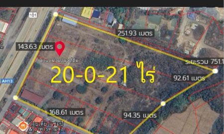 ขายที่ดิน - ขายที่ดินเปล่าถมแล้วติดถนน 4 เลน หมายเลข 101 เนื้อที่ 20-0-21 ไร่ (ต.แม่คำมี อ.เมืองแพร่ จ.แพร่)