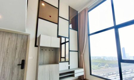 ขายคอนโด - Origin Plug & Play นนทบุรี สเตชั่น ชั้น 14 ห้อง Duplex ติด MRT สถานีแยกนนทบุรี เนื้อที่ 47 ตารางเมตร ตำบลบางกระสอ อำเภอเมืองนนทบุรี จังหวัดนนทบุรี