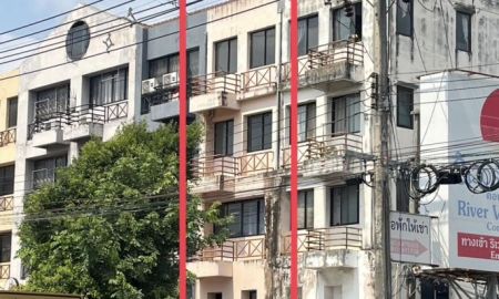 ขายอาคารพาณิชย์ / สำนักงาน - ขายตึกแถว 5 ชั้น บางกระสอ นนทบุรี ทำเลค้าขาย ติดถนนหลัก ใกล้ MRT สะพานพระนั่งเกล้า