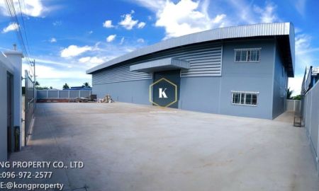 ให้เช่าโรงงาน / โกดัง - ให้เช่าโรงงาน ถนนเศรษกิจ1 คลองมะเดื่อ กระทุ่มแบน สมุทรสาคร 1 ไร่