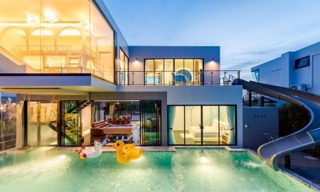 ให้เช่าบ้าน - La Mer Pool Villa Hua Hin พูลวิลล่าหัวหินสุดหรู 100 ตารางวา 4 ห้องนอน 4 ห้องน้ำ ตกแต่งพร้อมเข้าอยู่