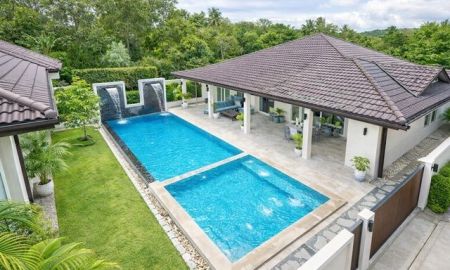 ให้เช่าบ้าน - เช่า Pool Villa บ้านเดี่ยวหรู สไตล์โมเดิร์น 6 นอน 7 น้ำ ใกล้ตลาดห้วยใหญ่ 900ม.215 ตร.ว. 600 ตร.ม. พรีเมียม ทำเลศักยภาพ ห้วยใหญ่