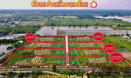 ขายที่ดิน - ขายที่ดินสวยทำเลดีซอยพนารัตน์ เริ่มต้น 2 ไร่ คลอง9 อ.หนองเสือ จ.ปทุมธานี