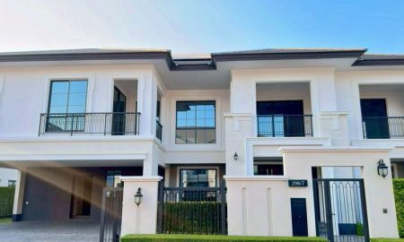 ให้เช่าบ้าน - ให้เช่า บ้านเดี่ยว 2 ชั้น The Palm Residences วัชรพล ขนาด 105 ตารางวา 4 ห้องนอน แบบบ้าน EMBRACE แขวงท่าแร้ง เขตบางเขน กรุงเทพมหานคร