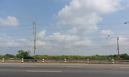 ขายที่ดิน - ขายที่ดินติดถนนสุวินทวงศ์เหมาะทำตลาด กิจการให้เช่า ปั้มน้ำมัน ชาตรถไฟฟ้า หน้ากว้างเกือบ 200 เมตร