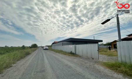 ขายที่ดิน - ขายที่ดินพร้อมโกดัง 200 ตร.ว. บางปะกง ฉะเชิงเทรา ถนนสุขุมวิทสายเก่า