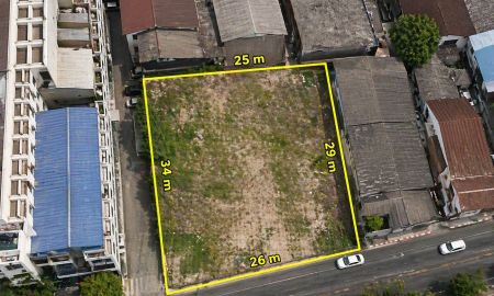 ขายบ้าน - ขายที่ดิน 200 ตร.ว. ทำเลท่าพระ ผังเมืองสีเหลือง เหมาะทำอพาร์ทเม้นท์ / คอนโด