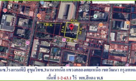 ขายที่ดิน - ขายที่ดิน Prime Location สุขุมวิท ซอย 3 เขตวัฒนา กรุงเทพมหานคร