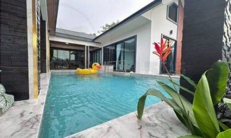 ขายบ้าน - Poovilla พัทยา สระว่ายน้ำส่วนตัว ตกแต่งพร้อมเข้าอยู่ อ่างเก็บน้ำมาบประชัน 600 M.โป่ง พัทยา ชลบุรี