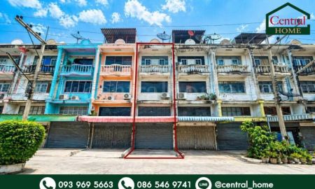 ขายอาคารพาณิชย์ / สำนักงาน - อาคารพาณิชย์ 3 ชั้นครึ่ง เกษมสุวรรณ 5 ตรงข้ามวัดบางนมโค ราคาถูกมาก