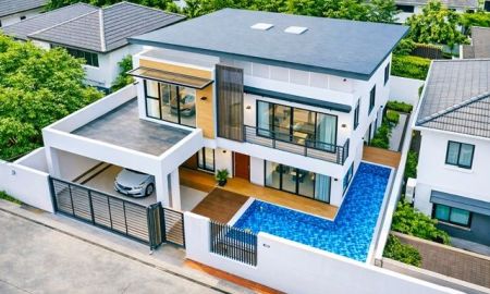 ให้เช่าบ้าน - คฤหาสน์ Pool Villa บ้านเดี่ยว 5-6นอน 7น้ำ เพชรเกษม69 สารสาสน์วิเทศบางบอน 300 ม. 432ตร.ม. 105ตร.ว. ใกล้ Zanook Wake Park 300ม. ลัดดารมย์
