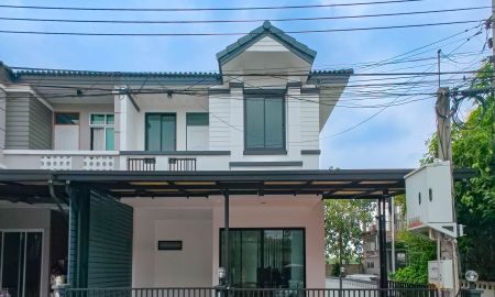 ขายทาวน์เฮาส์ - ขายทาวน์เฮ้าส์ 2 ชั้น หมู่บ้านรื่นฤดี 5 ทำเลมีนบุรี บ้านสวย ฟังก์ชันครบ รีโนเวทพร้อมอยู่