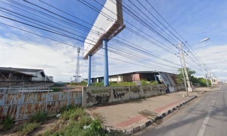 ให้เช่าที่ดิน - ให้เช่าที่ดิน ติดถนนกม56 โรงเกลือ พระราม 2ใกล้ๆ จังหวัดสมุทรสงคราม ขนาด 28x68 เมตร 462 ตรว. ในที่ดินมีป้าย โฆษณา