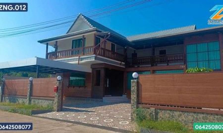 ขายบ้าน - บ้านเดี่ยว 2 ชั้น 100 ตารางวา โครงสร้างกึ่งไม้สักกึ่งปูน สภาพบ้านใหม่ ผาสิงห์ เมืองน่าน