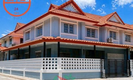 ขายทาวน์เฮาส์ - ขายทาวน์โฮม24ตรว. หลังมุม ม.พฤกษา33/1 บางบัวทอง รีโนเวทใหม่ จัดกู้ฟรี
