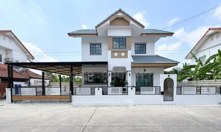 ขายบ้าน - ขายบ้านเดี่ยว 2 ชั้น ม.ประภาวรรณ มีนบุรี กรุงเทพ เนื้อที่ 59 ตรว 4นอน 2น้ำ หลังบ้านโล่ง ใกล้มหาวิทยาลัยเกษมบัณฑิต