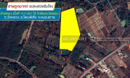 ขายที่ดิน - ขายที่ดิน จ.หนองคายแปลงสวยริมโขง ขนาด 11ไร่1งาน20.1วา