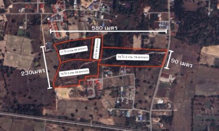 ขายที่ดิน - ขายที่ดินทำเลทอง ต.บ้านเลื่อม อ.เมือง จ.อุดรธานี ถมแล้ว พร้อมใช้งาน! เนื้อที่รวม 4 โฉนด: 51 ไร่ 3 งาน 53 ตร.ว. (ไร่ละ 1,8OO,OOO)