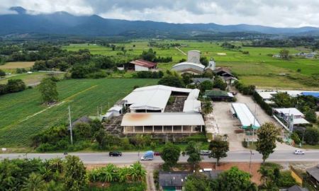 ขายที่ดิน - ที่ดินติดถนนเอเซีย118 เชียงราย เชียงใหม่ มีปั๊มน้ำมัน ไซโล 22 ไร่ พร้อมดำเนินกิจการต่อได้เลย ต่อยอดเป็นสถานีชาร์จรถไฟฟ้า สบายๆ
