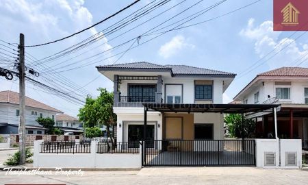 ขายบ้าน - ขายบ้านเดี่ยวหลังมุม รีโนเวทใหม่ หมู่บ้านนนทวี วิลล์ 5 หนองจอก ตกแต่งพร้อมเข้าอยู่