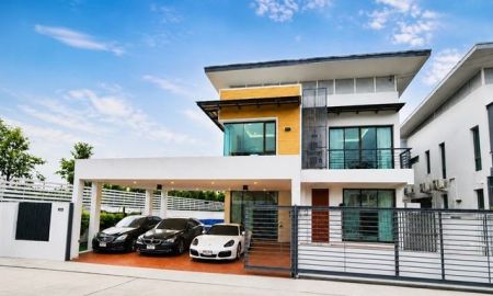 ให้เช่าบ้าน - ใกล้ Zanook Wake Park สารสาสน์บางบอน 300 ม. Pool Villa 5-6นอน 25นาที เพชรเกษม69 สาทร 16กม. 2ชั้น แอร์ 7 ตัว 7น้ำ 440ตร.ม. 105ตร.ว.