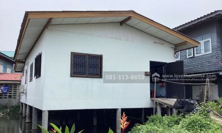 ขายบ้าน - ขายบ้านเดี่ยว ติดถนนเลียบทางด่วนวงแหวนกาญจนาภิเษก พื้นที่ 31 ตรว. ราคาต่ำกว่าประเมิน ห่างจากถนนเลียบด่วน 50 เมตร